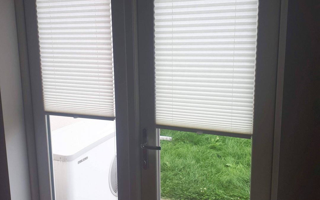 Pleated Blinds and Velux Blinds installed in Ashtown, Dublin 7.