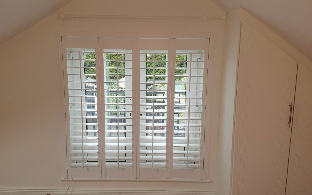 Shutters installed on Balcalcony Doors in Porterstown, Dublin 15.