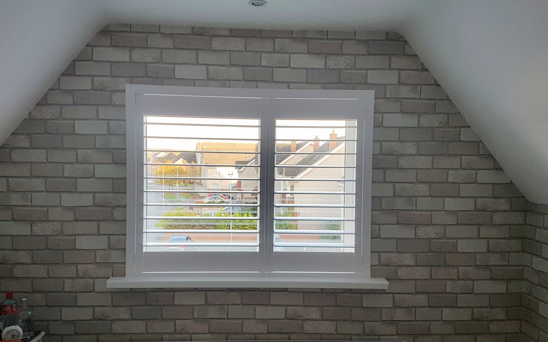 Plantation Shutters installed in Charlestown, County Dublin