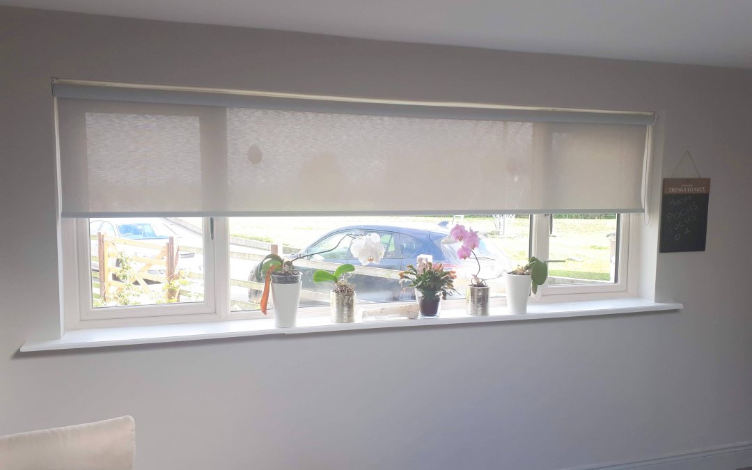 Roller and Pleated blinds installed in Garristown, Dublin