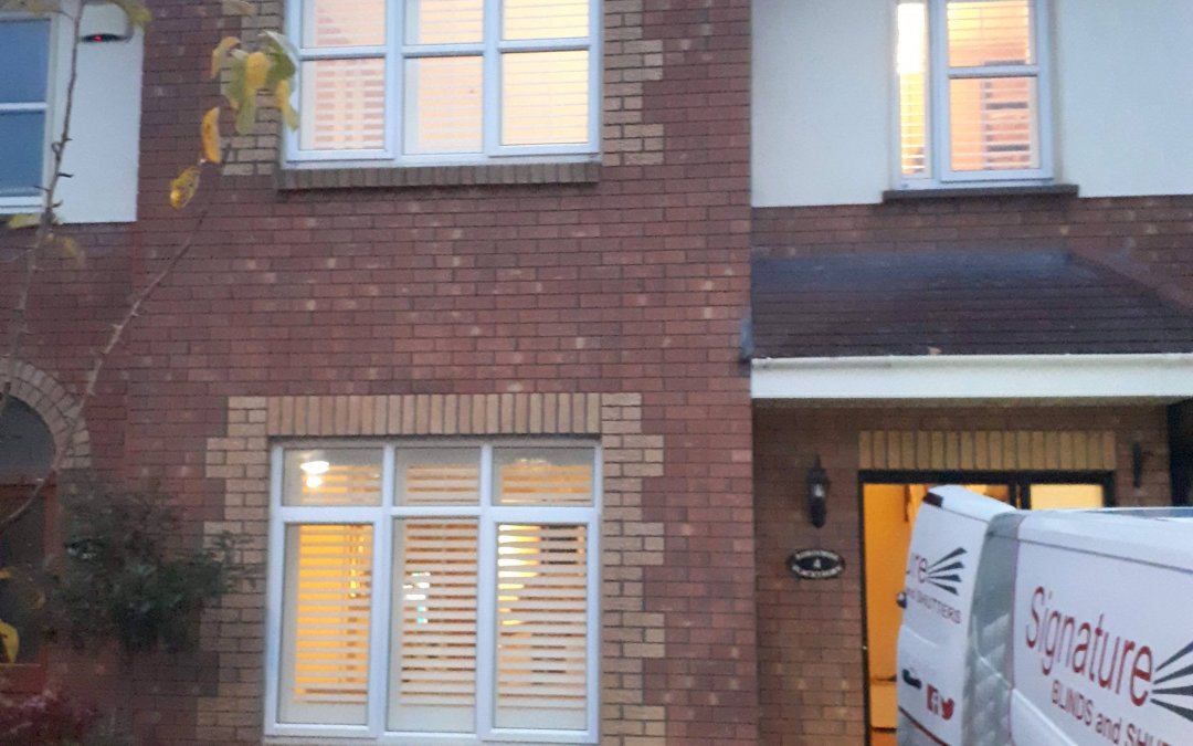 Plantation Shutters installed in Swords, County Dublin