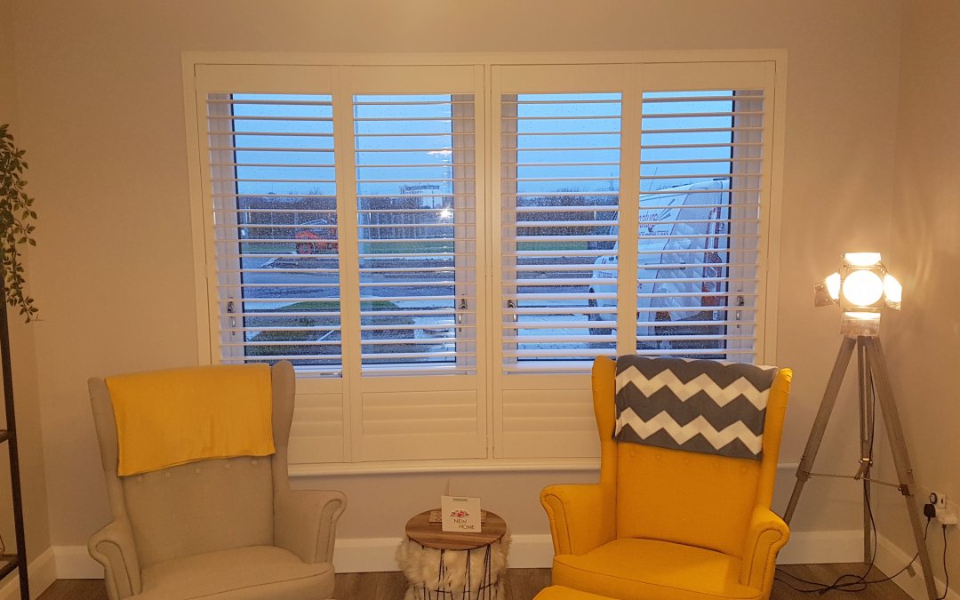 Plantation shutters installed in Hollywoodrath, Dublin 15