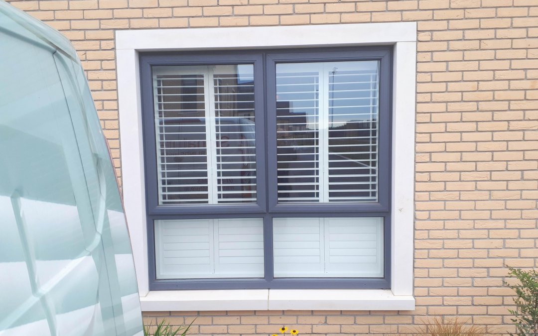 Plantation Shutter installed in Churchfields, Ashbourne, County Meath