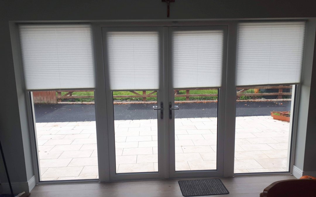 Pleated Blinds Installed in Ratoath, Co Meath