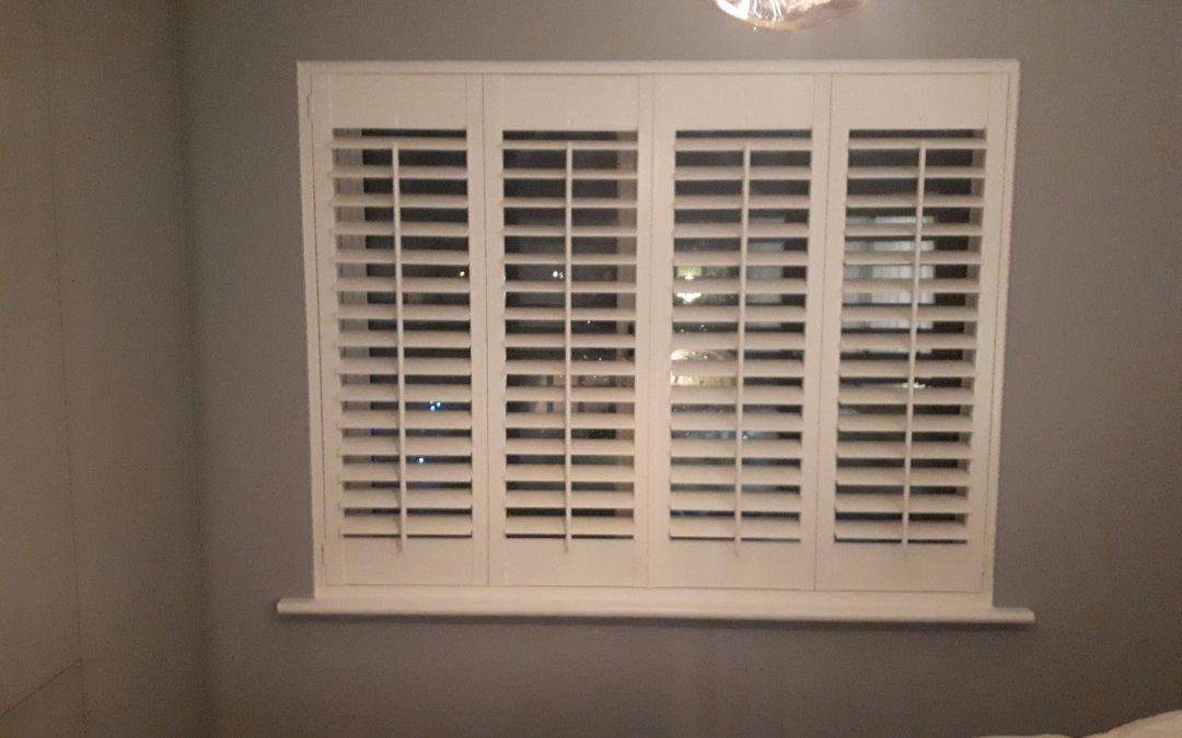 Plantation Shutters installed in Dun Laoighre, County Dublin