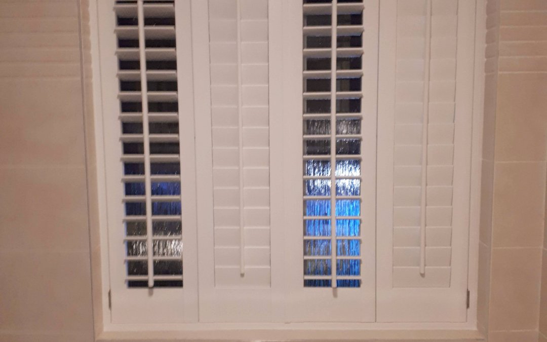 Plantation Shutters installed in Monkstown, Dublin.