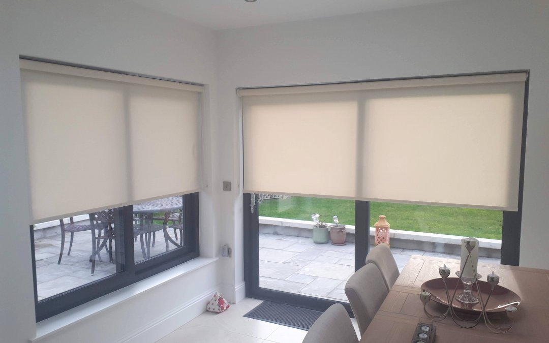 Roller blinds installed in Dundrum, Co Dublin