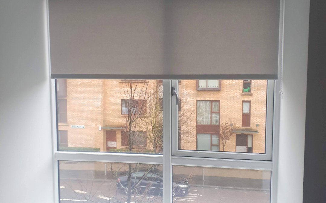 Roller blinds installed in Lucan, Co Dublin