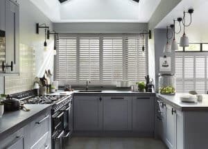 Grey shutters