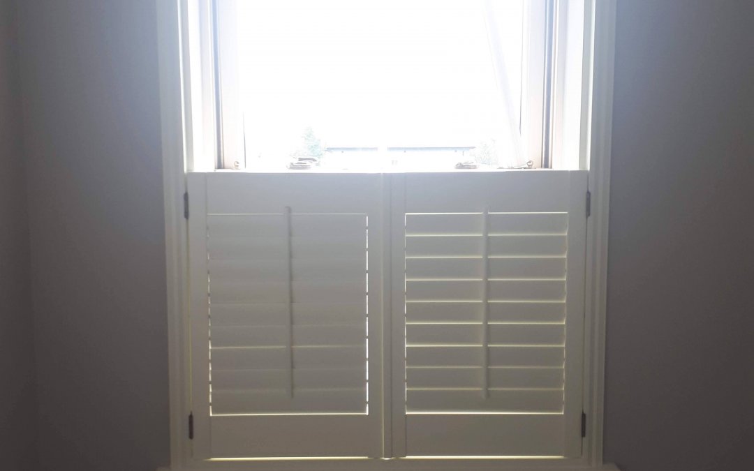 Café Style shutters installed in Maynooth, Co Kildare