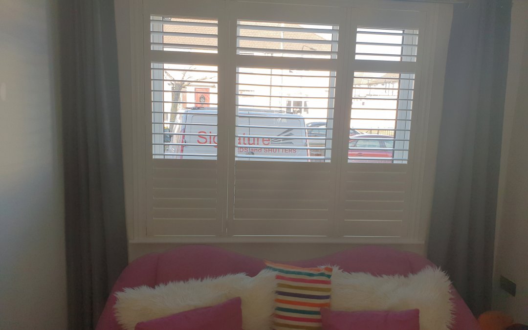 Plantation Shutters installed in Drimnagh, Co Dublin.