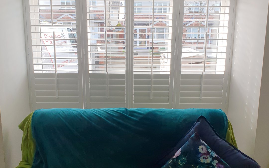 Plantation Shutters installed in Castleknock, Dublin 15.