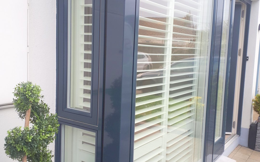 Plantation Shutter installed in Skerries, Dublin.