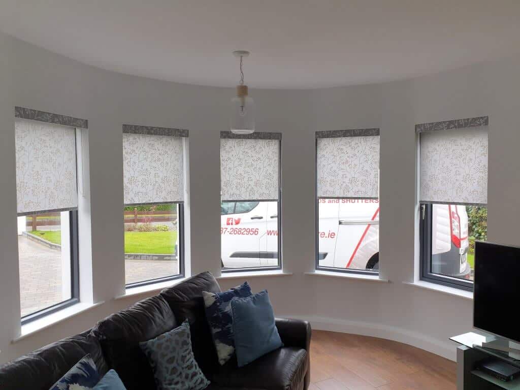 Roller blinds installed in Skerries, Dublin