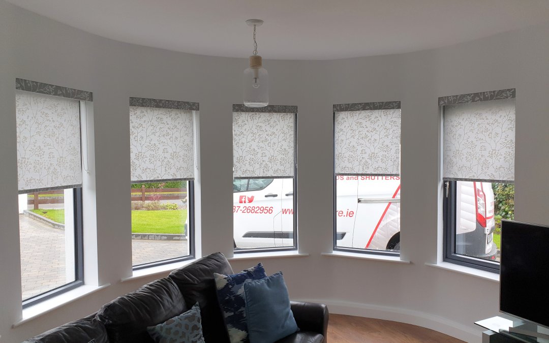 Roller blinds installed in Skerries, Dublin