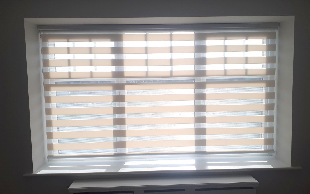 The Varisheer or day and night blinds fitted Rokeby, Lucan, Dublin