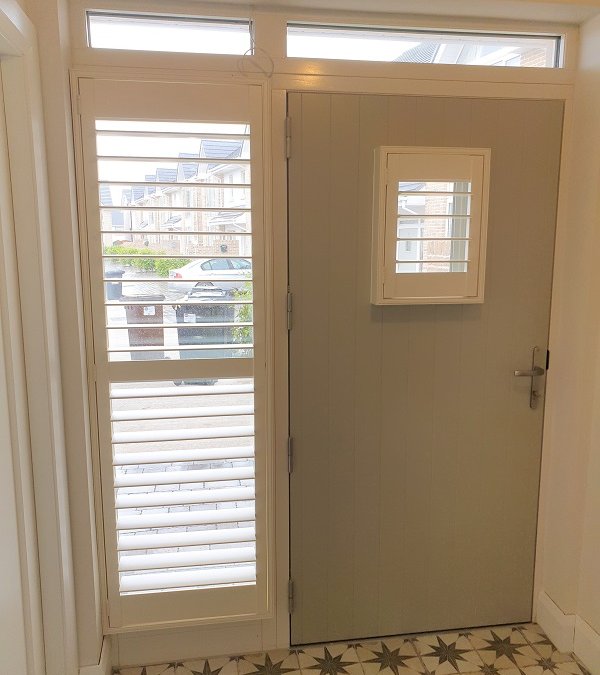 Stunning Large Plantation Shutters installed in Blackrock, Co Louth