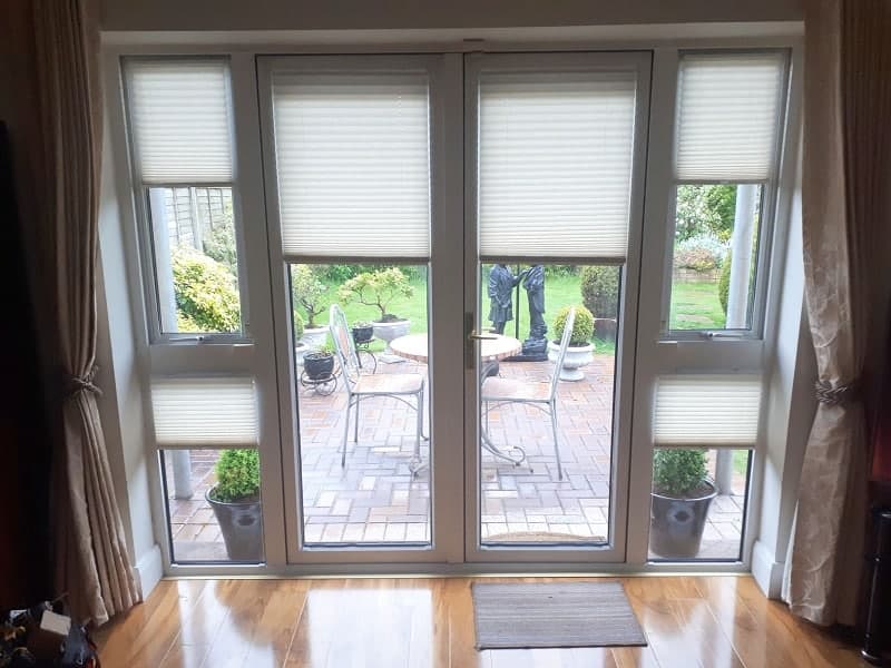 Pleated Blinds installed in Ratoath, Co Meath.