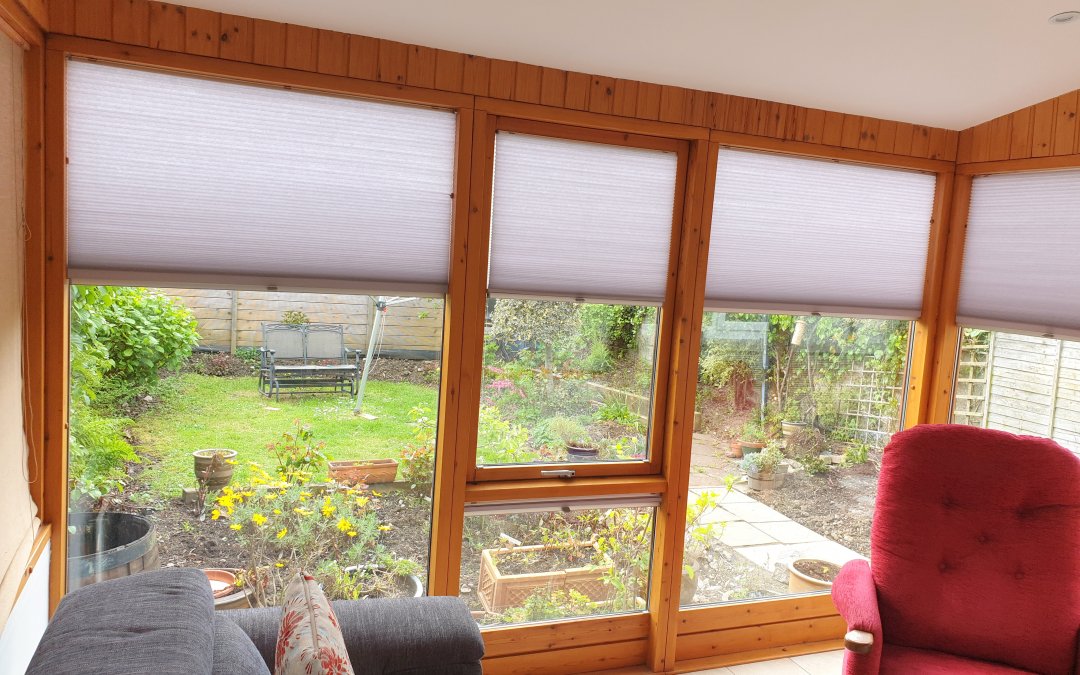 Pleated Blinds installed in Lucan, Co Dublin