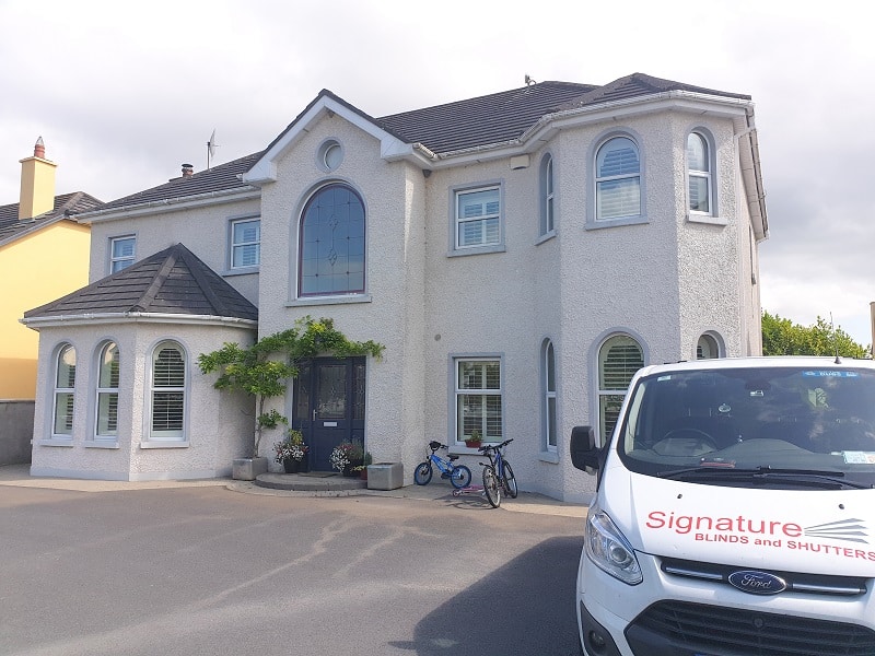 Arched shutters installed in Mucklagh, County Offaly