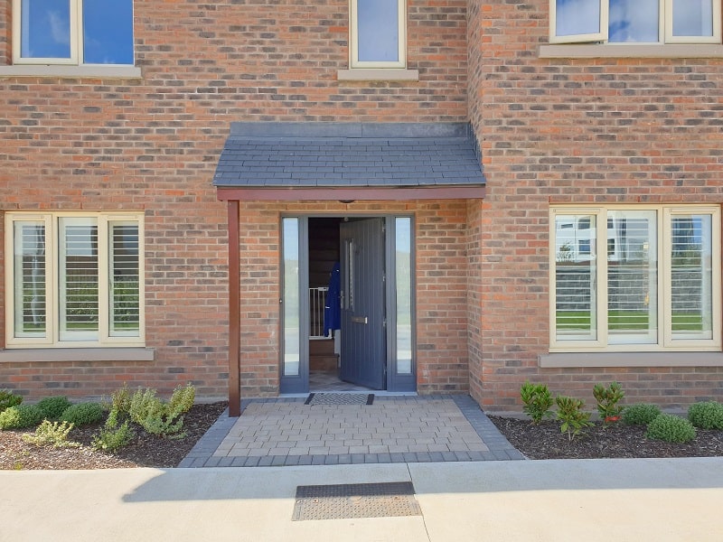 Modern Shutters for a Modern home in Beechwood Heath, Ongar, Dublin 15.