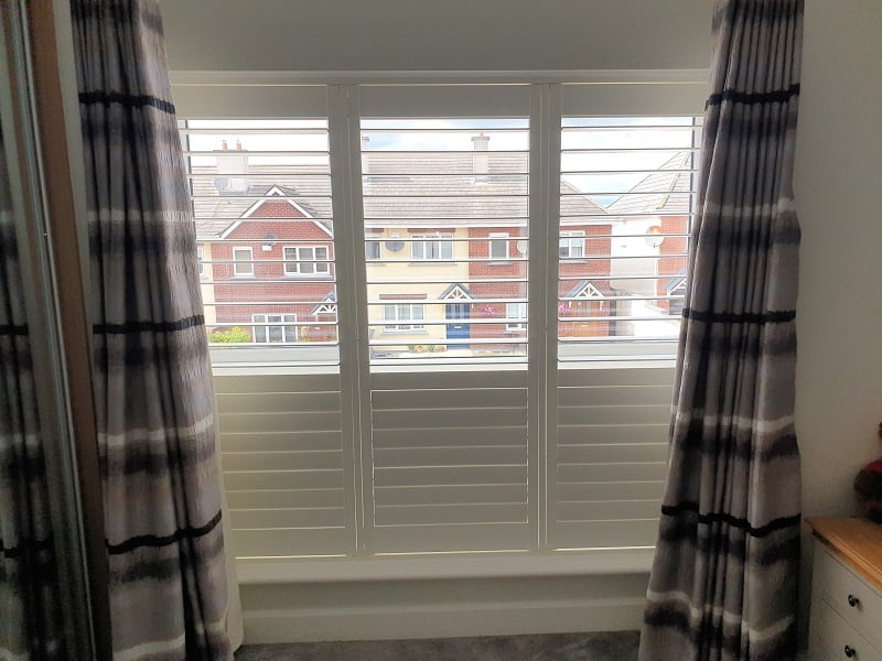 Stunning Bright White Shutters fitted in Arklow, Wicklow.