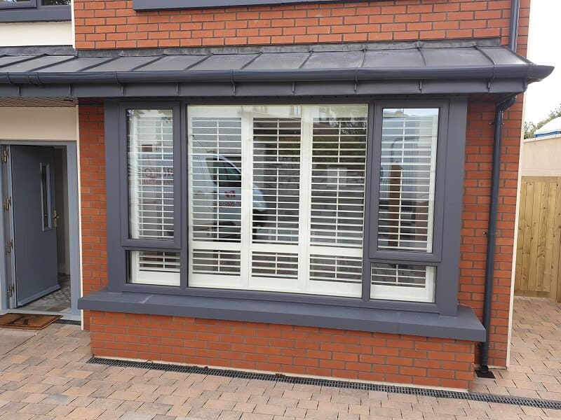 Beautiful Shutters installed in a Beautiful Home in Newtown Mount Kennedy, Wicklow.