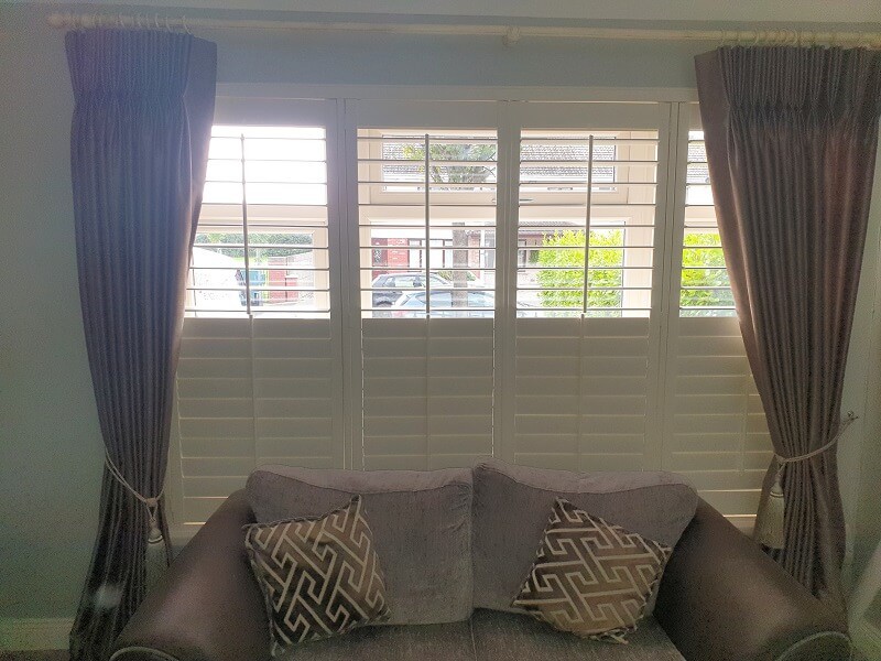 Plantation Shutters installed in Grange Abbey Grove, Dublin 13