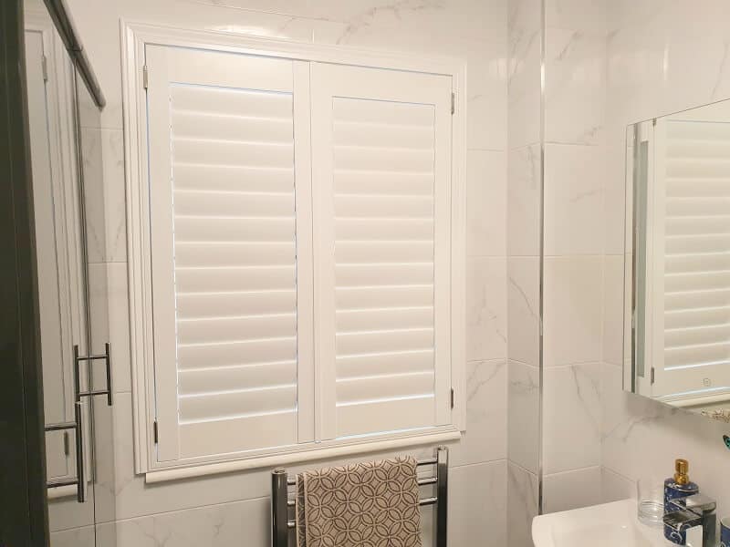 White Plantation Shutters fitted in Swords, Dublin