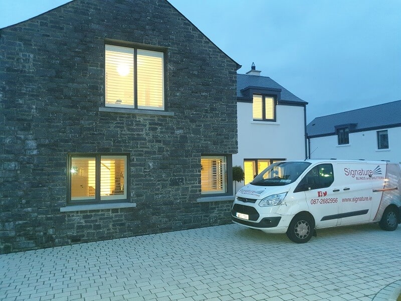 White Plantation Shutters fitted in Donore, Meath