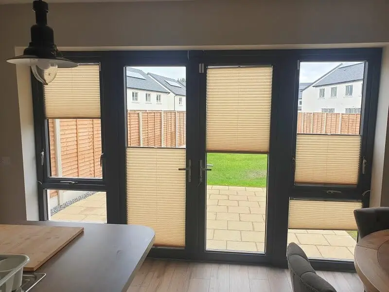 Multi-Functioning Pleated Blinds installed in Hollywoodrath, Dublin 15