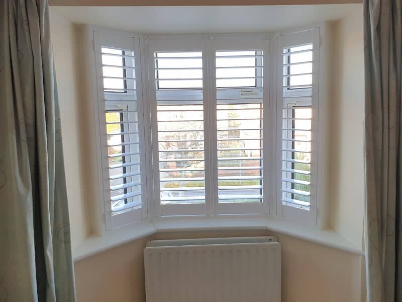 Shutters with hidden tilt installed in Dunboyne, County Meath