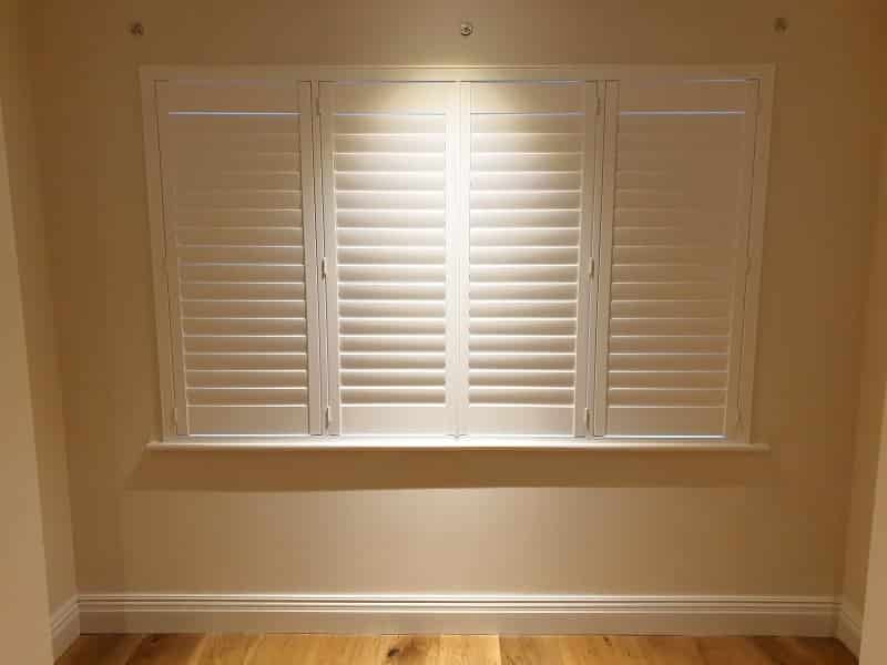 White Plantation Shutters fitted in Dunshaughlin, Co Meath