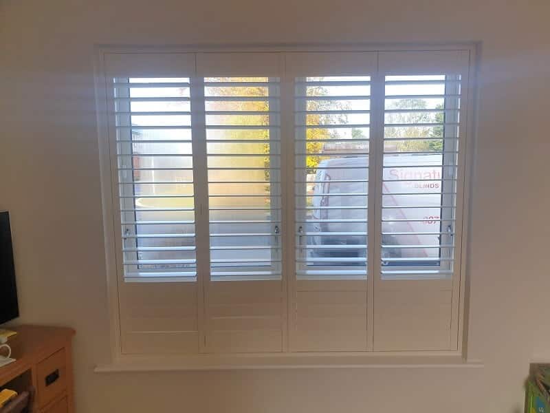 Plantation Shutters installed in Somerton, Lucan, Co Dublin