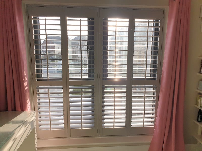 Light Grey Shutters fitted in Hollywoodrath, Dublin 15
