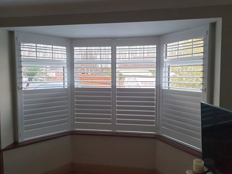 Plantation Shutters fitted in Dunboyne, County Meath.