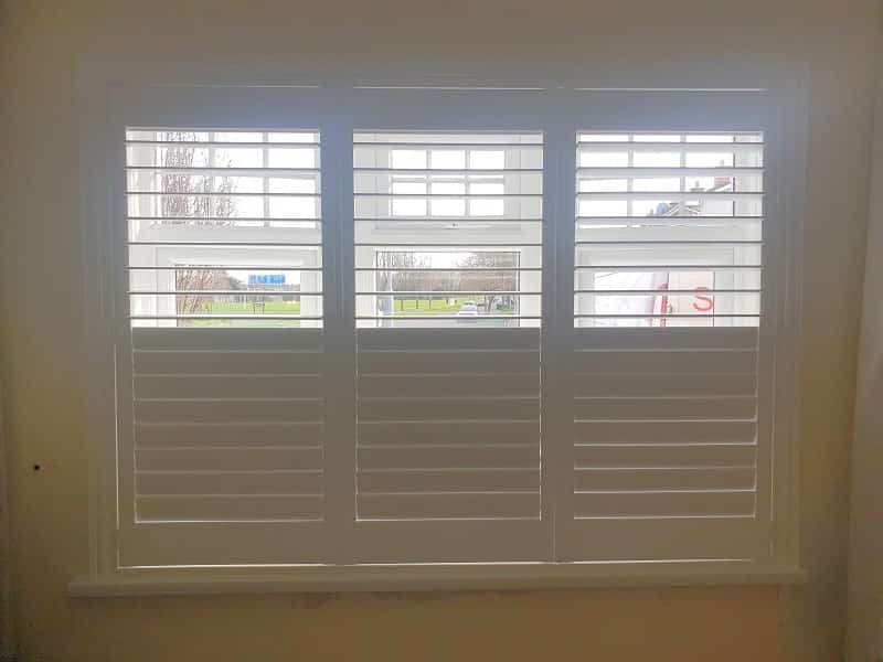 Hardwood Plantation Shutters installed in Clondalkin, Dublin 24