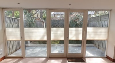 Pleated & Venetian Blinds installed in Donnybrook, Dublin 4