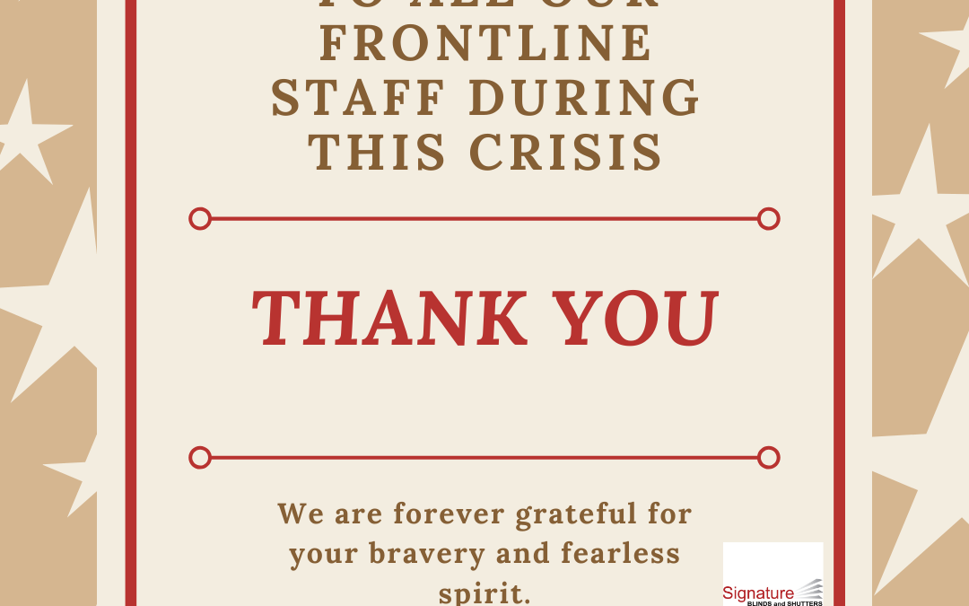 Thank You Frontliners