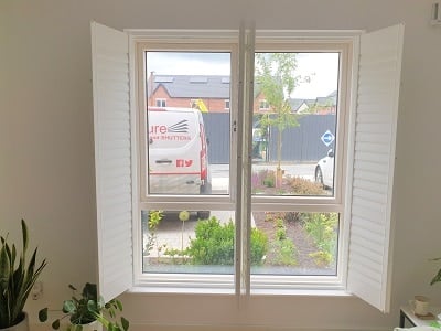 Weston Range Shutters installed in Lucan, Dublin.