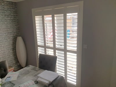 PVC and Wood Shutters installed in Ratoath, Meath.