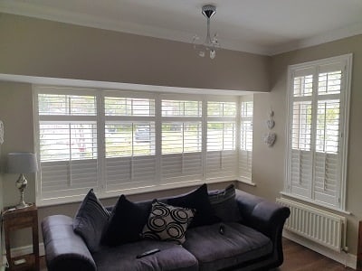 Central Tilt Rod Shutters installed in Balgriffin, County Dublin.