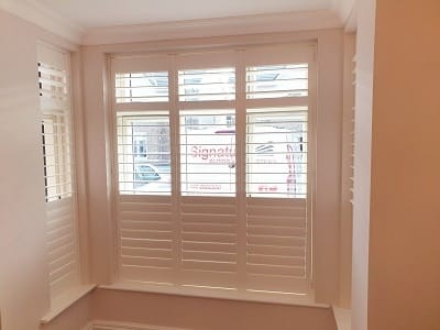 Pure White Plantation Shutters fitted in Castleknock, Dublin 15