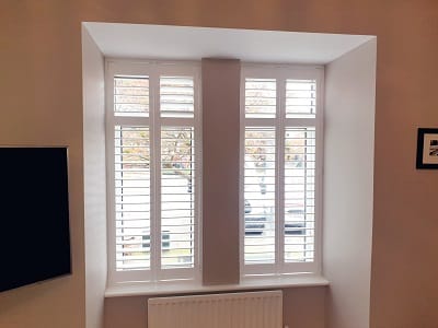 Weston Range Plantation Shutters installed in Lucan, Dublin.