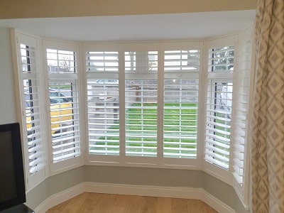 Plantation Shutters from our Weston Range installed in Huntstown, Dublin 15.