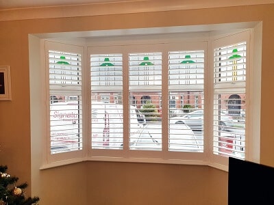 Solidwood Shutters Dublin -Silk White Solid Wood Shutters in Whitehall, Dublin 9