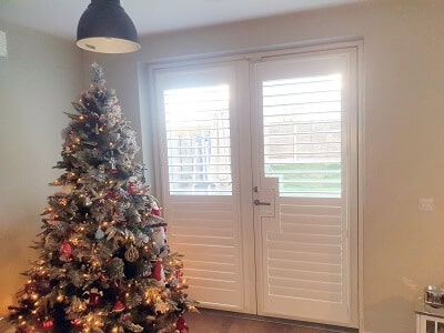 Door Shutters in Castleknock-Titan Range Plantation Shutters installed in Castleknock, Dublin 15.