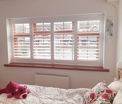 Window Shutters Ireland- Plantation Shutters installed in Swords, Dublin.