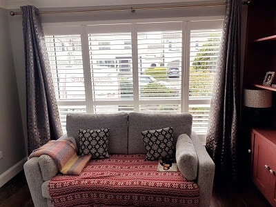 Weston Range Shutters with mid-rails installed in Knocklyon, Dublin 16