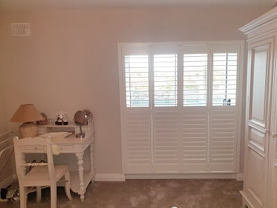Extra White Solid Wood Shutters Dublin